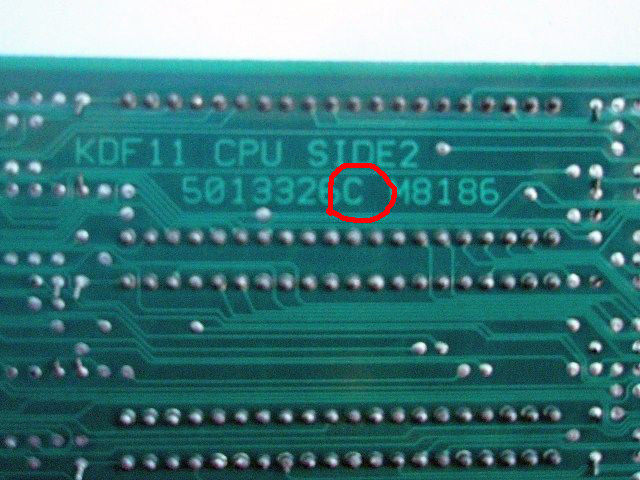 M8186 Processor PCB Identification