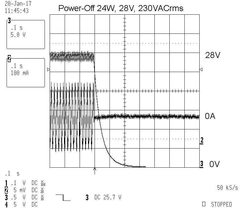 power off 24w 28v 230v