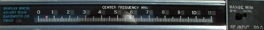 HP8553B im 10 MHz Bereich