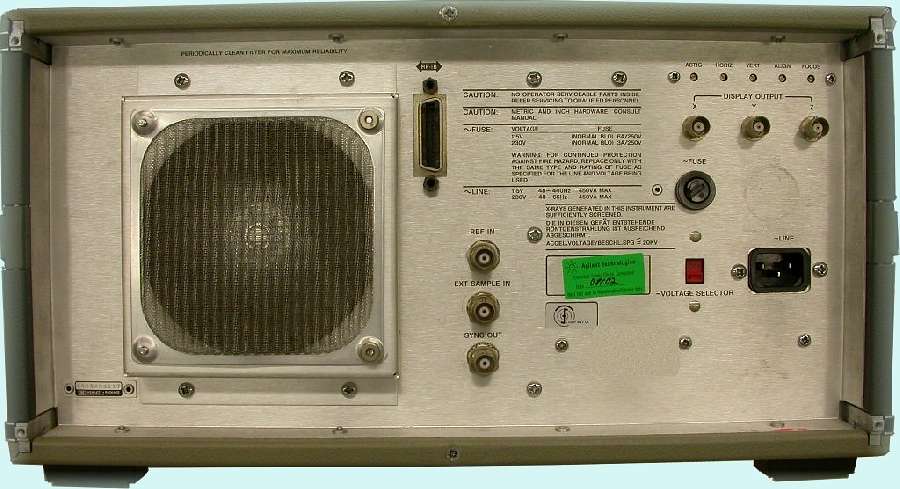 HP 3562A dynamic FFT signal analyzer 