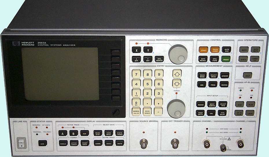 HP3563A Control Systems Analyzer