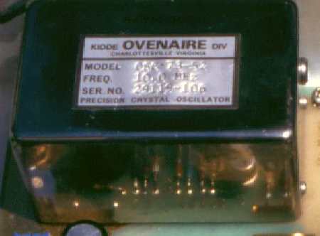 HP 3325A Precision Oven Crystal Oscillator with 10 MHz output