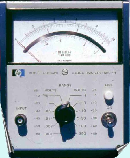 HP 3400A True RMS Volt Meter