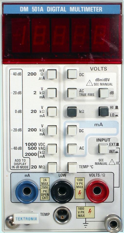 Tektronix DM501A Digital Multimeter