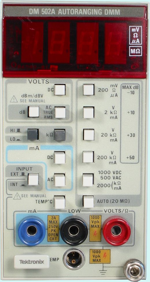 Tektronix DM502A Autoranging Digital Multimeter