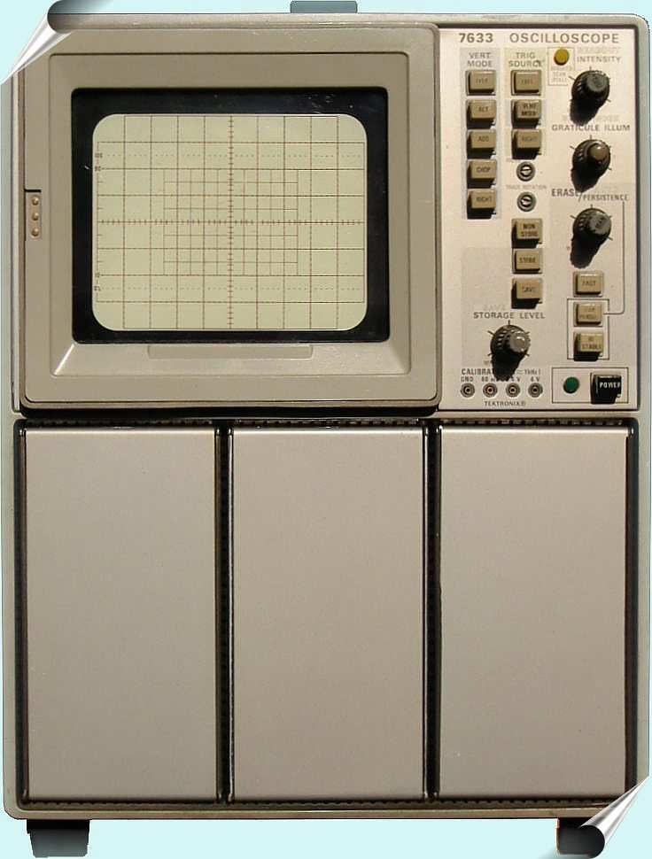 Tektronix 7633 storage oscilloscope