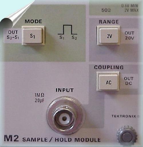Tektronix M2 Sample and Hold Module for 7D12