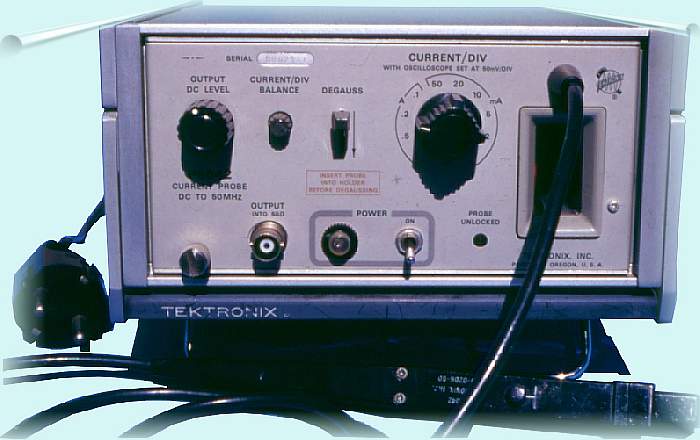 Tektronix P6042 Current Probe 50MHz amplifier