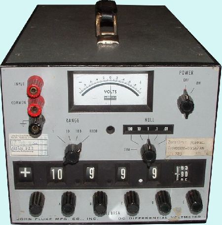 Fluke Differential Voltmeter 895A