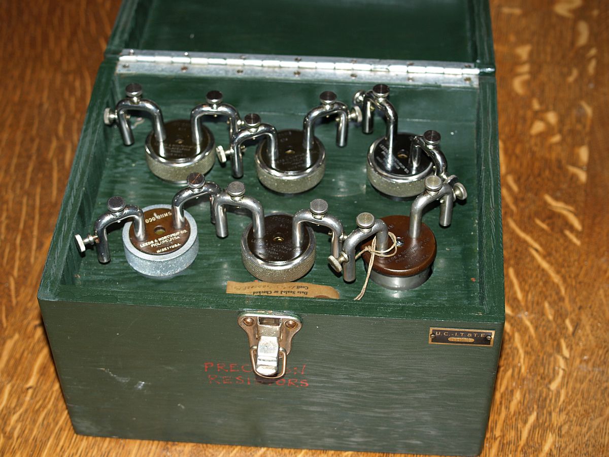 Leeds Northrup Standard Resistor Box