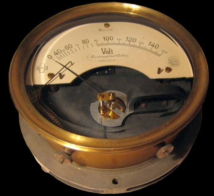Oerlikon Hitzedraht Voltmeter 1895