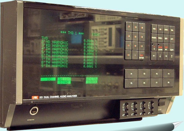 RE201 Instruments Dual Channel Audio Analyzer