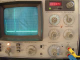 Klirrfaktormessung mit 15 kHz an 4 Ohm mit 1 Volt RMS Amplitude