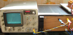 Klirrfaktormessung bei 15 kHz und 20 dBVrms