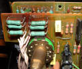 die Widerstände und Transistoren heizen ganz schön kräftig ein